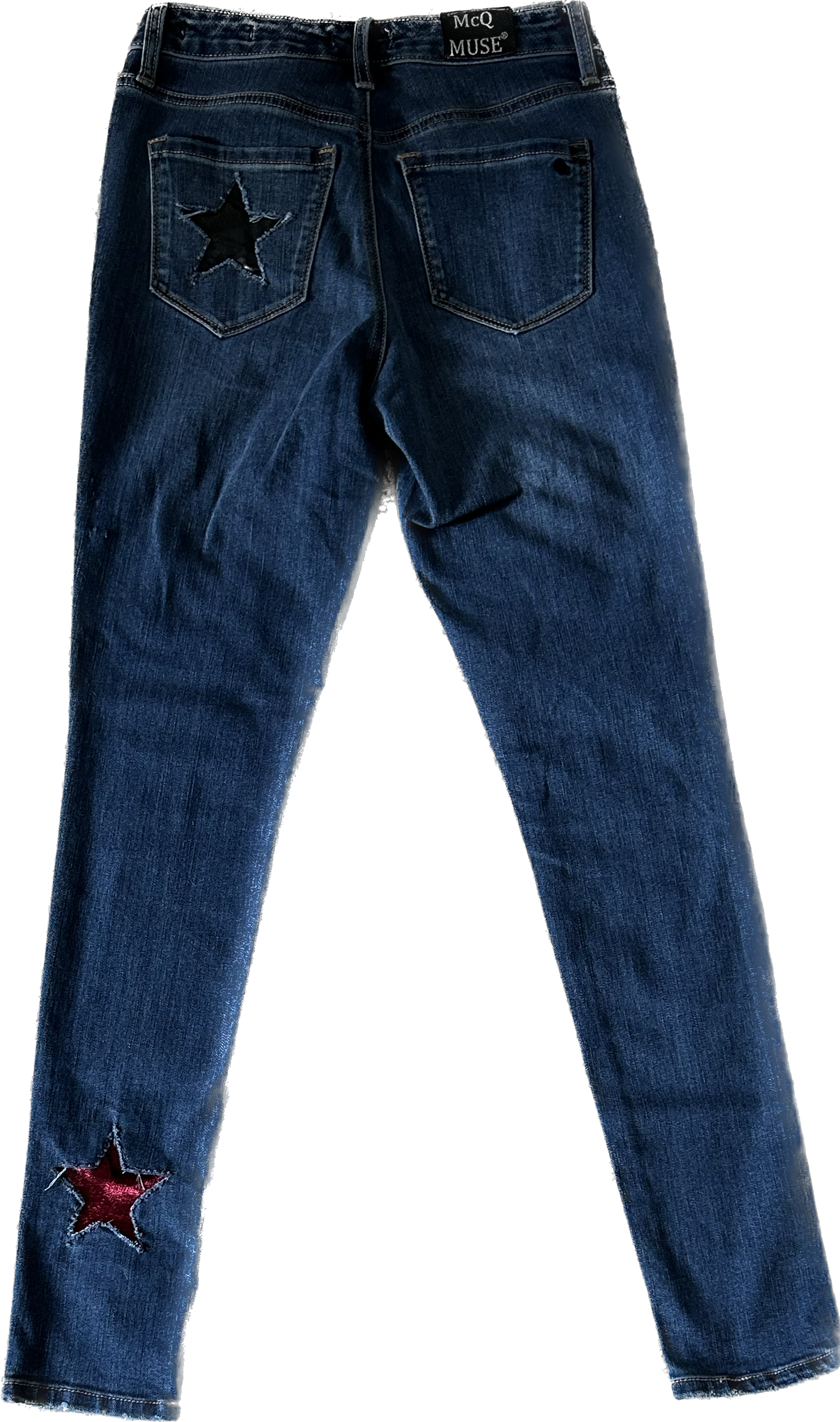 Woman's Red-Star Designer Jeans