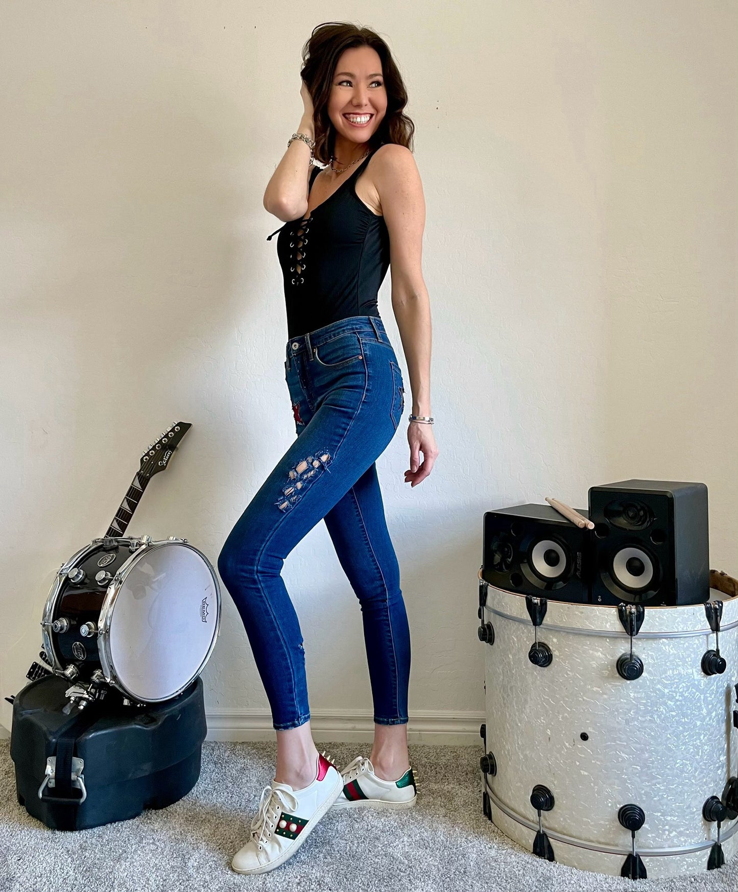 Woman's RockStar-U-JE2 Designer Jeans
