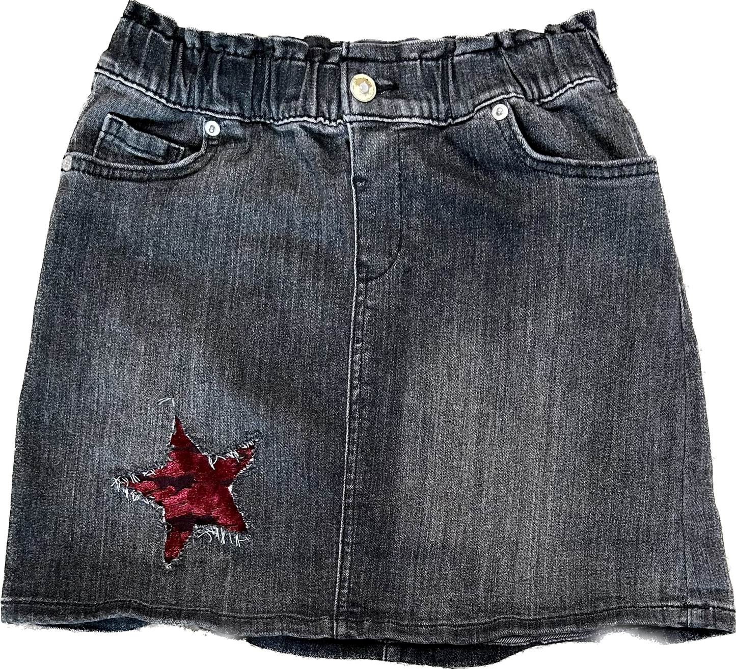 Children's Star-Classic9 Designer Denim Skirt