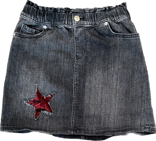 Children's Star-Classic9 Designer Denim Skirt